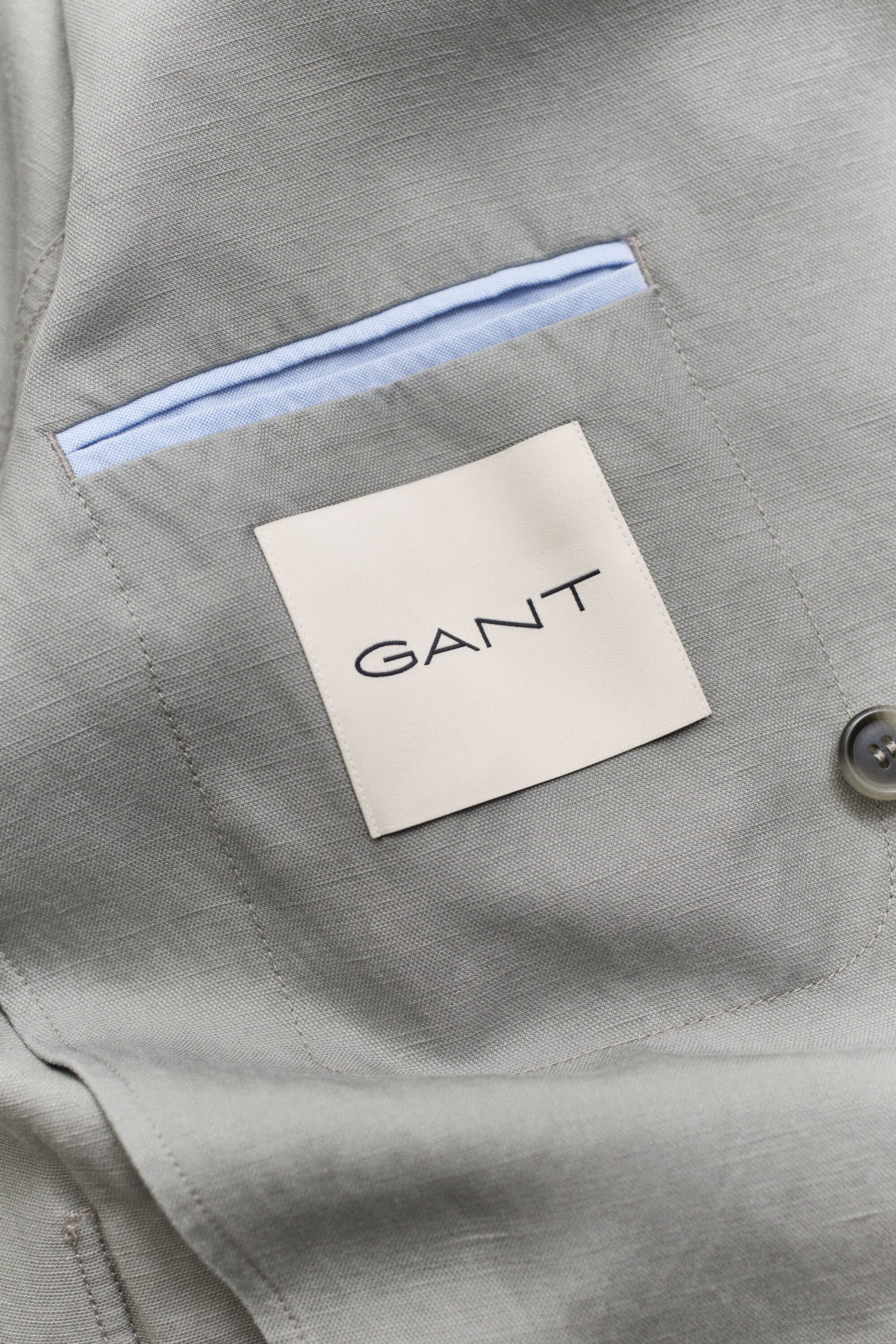 Kostuumjasje van lyocell en linnen