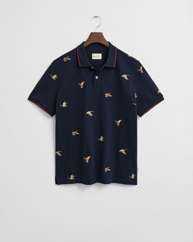 Geborduurd poloshirt
