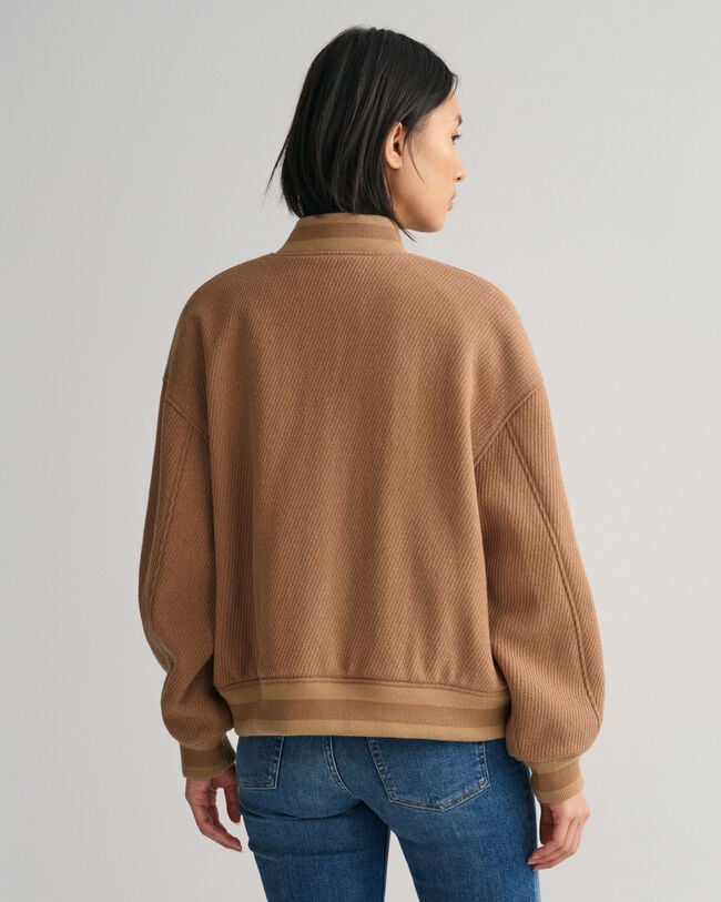 Veste en sergé de laine GANT Varsity Jacket