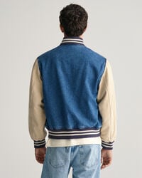 Veste en denim Varsity