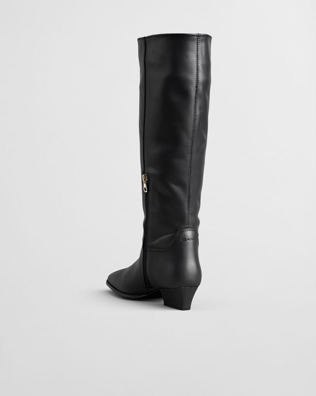 Bottes hauteur genou en cuir Bassotte
