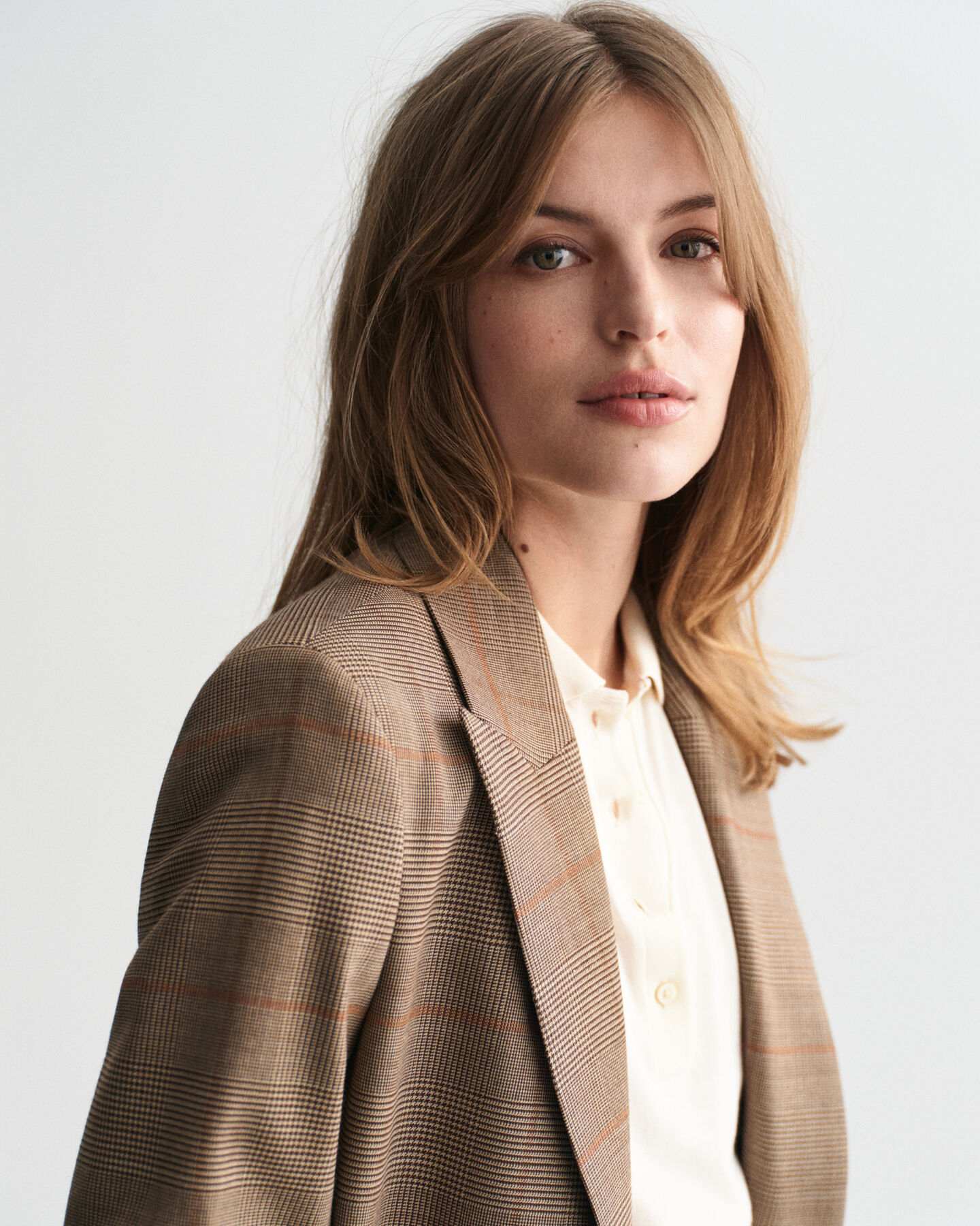 Regular Fit Club blazer met ruiten