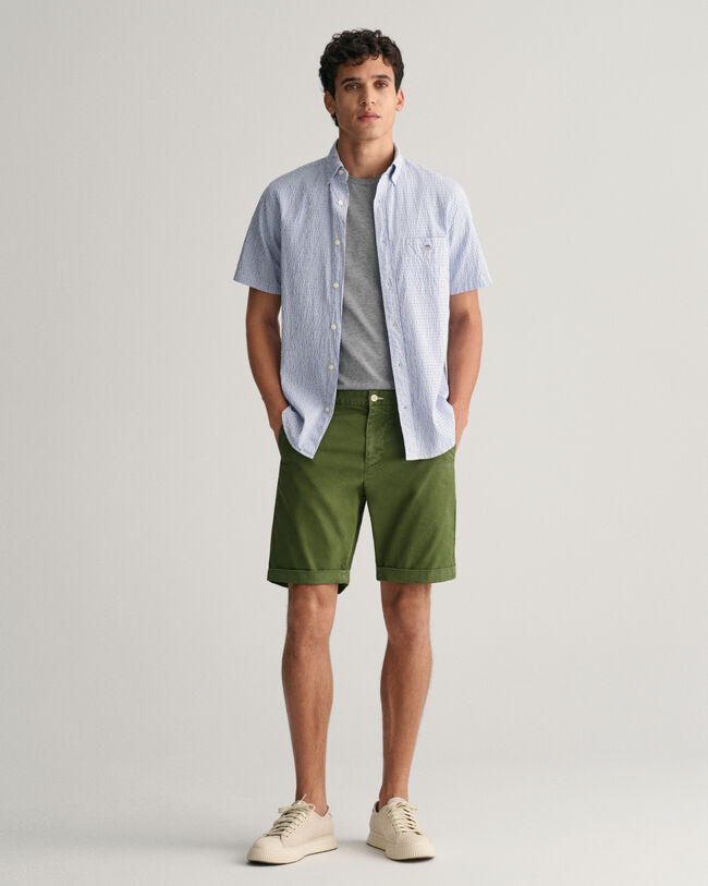 Regular Fit Sunfaded Short