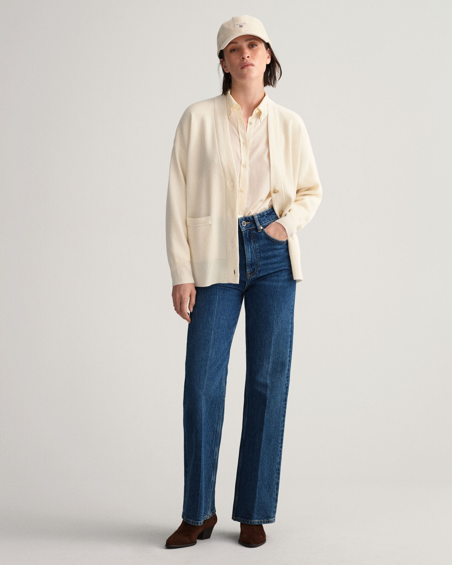 Cardigan ultra-ample uni