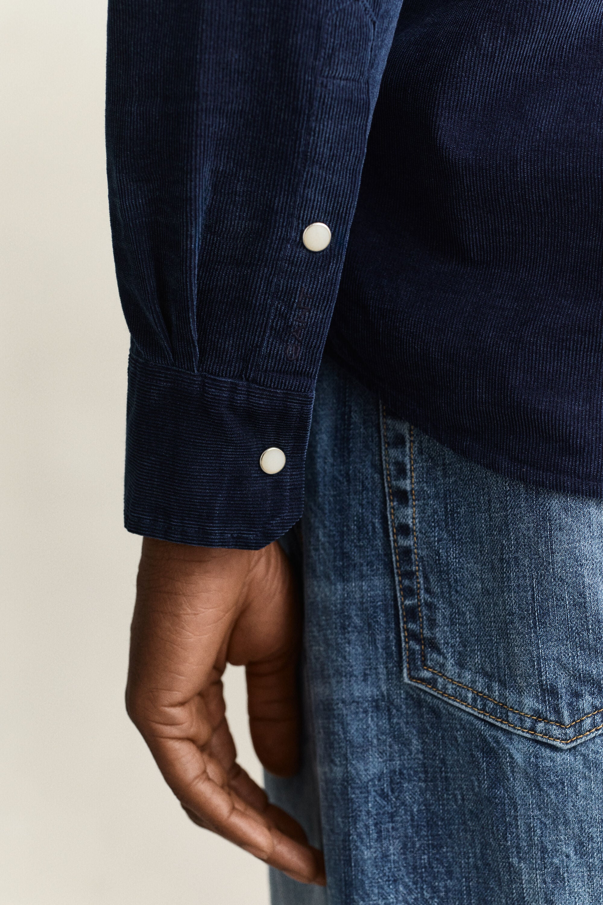 Corduroy rodeo-hemd