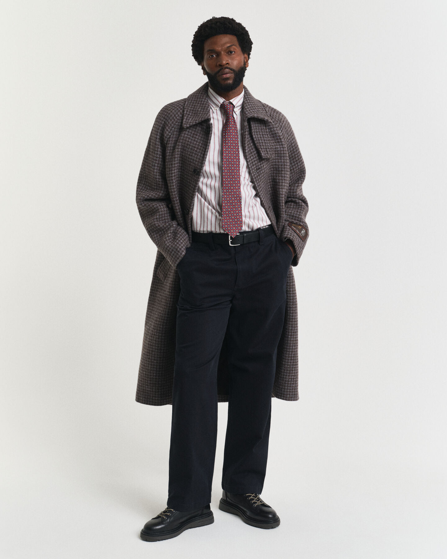 Chemise regular fit en coton Oxford à rayures Archive