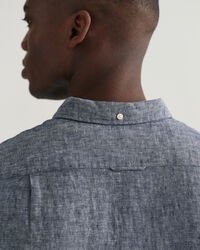 Slim Fit linnen hemd