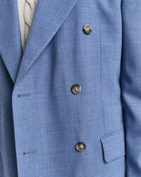 Veste de costume coupe regular en laine moulin&eacute;e