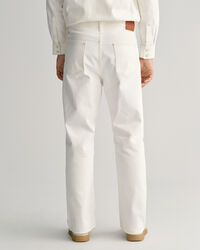 Loose Fit jeans in wit