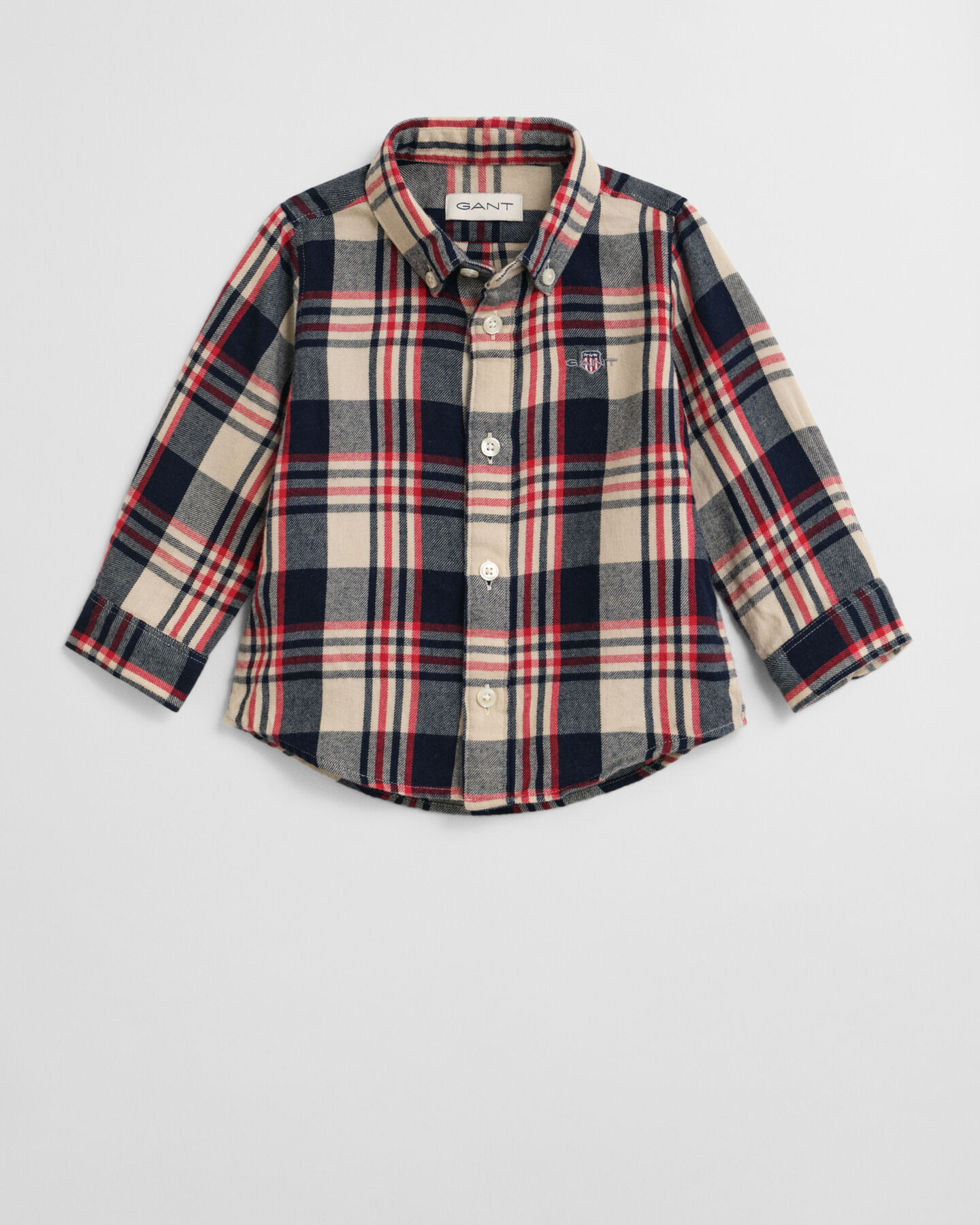 Chemise en flanelle à carreaux Bébé