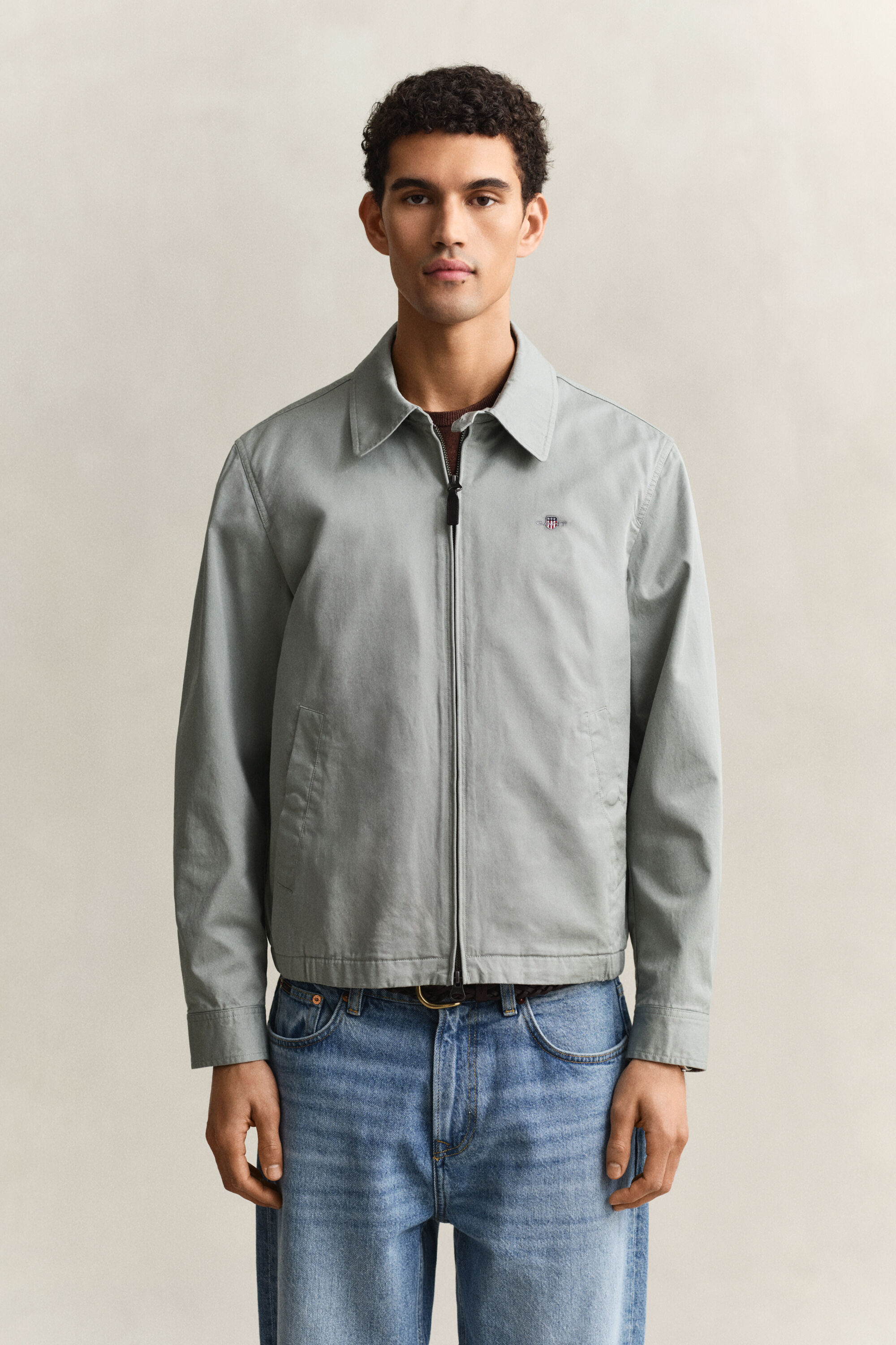 Katoenen Windcheater jack