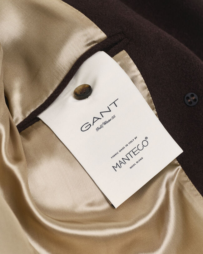 Manteau en laine mélangée