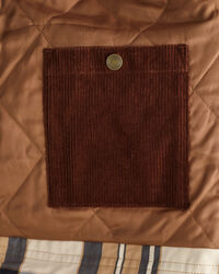 Veste courte à carreaux