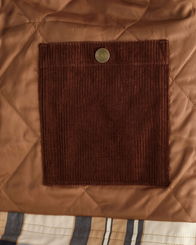 Veste courte à carreaux