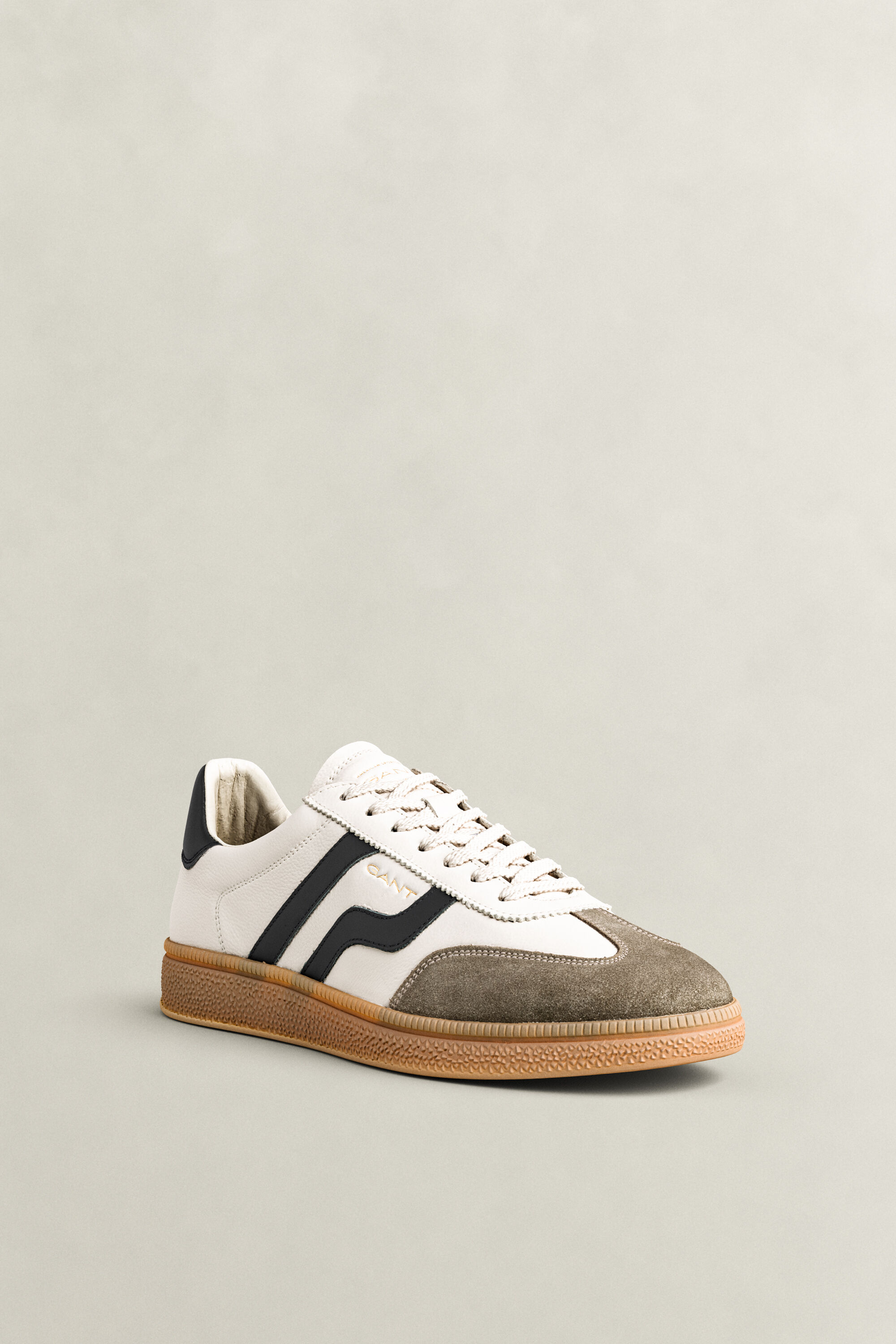 Baskets en cuir et daim Cuzmo