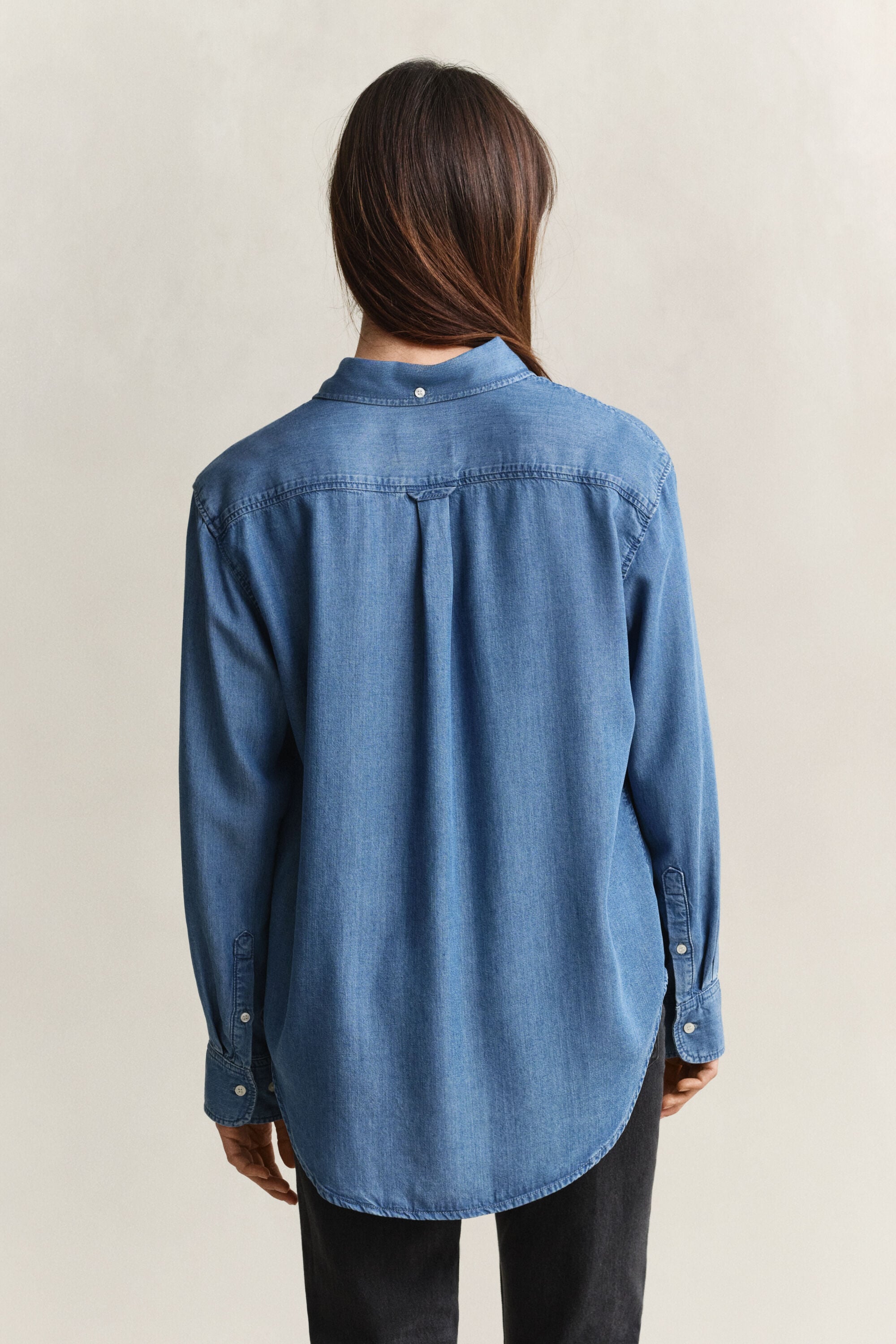 Chemise indigo