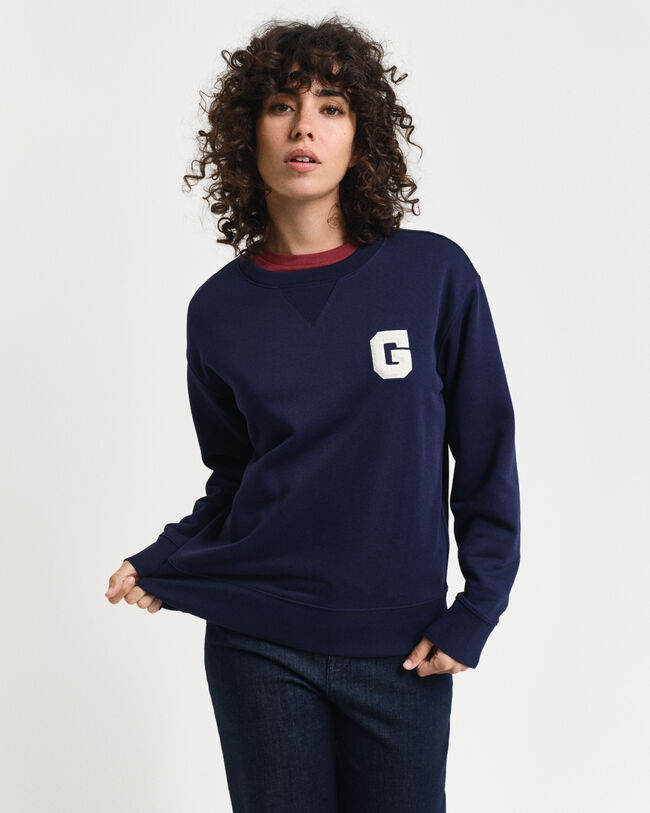 Sweat-shirt ras du cou G Badge