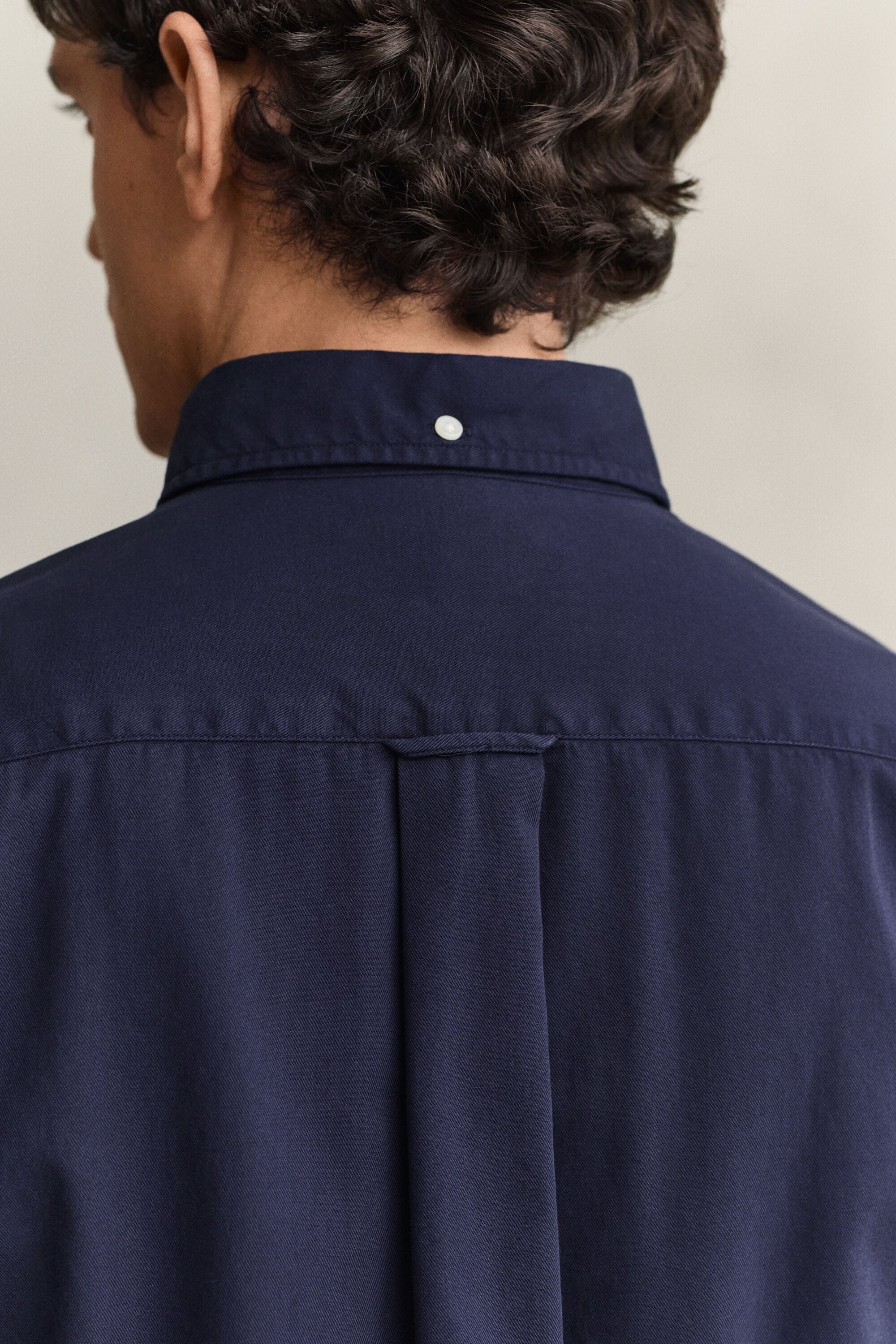 Chemise coupe regular en sergé