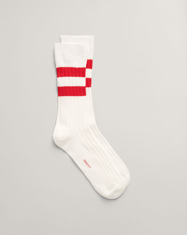 Gestreepte lyocell sokken