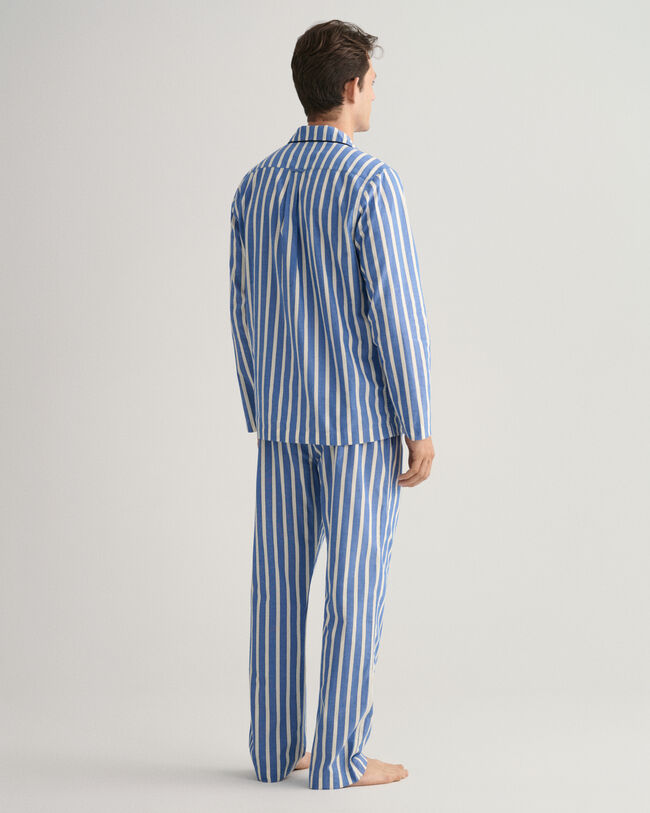 Oxford pyjamaset met strepen