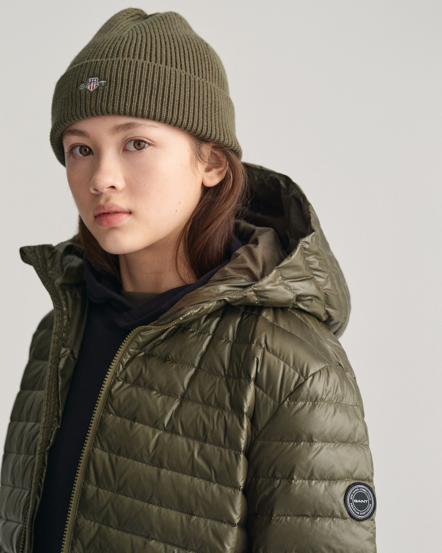 Doudoune l&eacute;g&egrave;re rembourr&eacute;e en duvet Shiny Teens