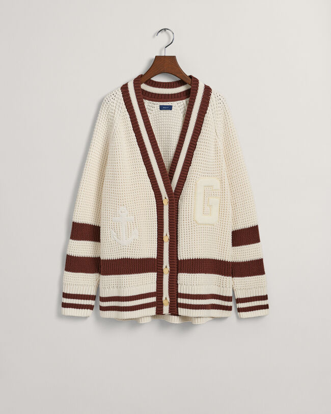 Cardigan ultra-ample GANT Varsity