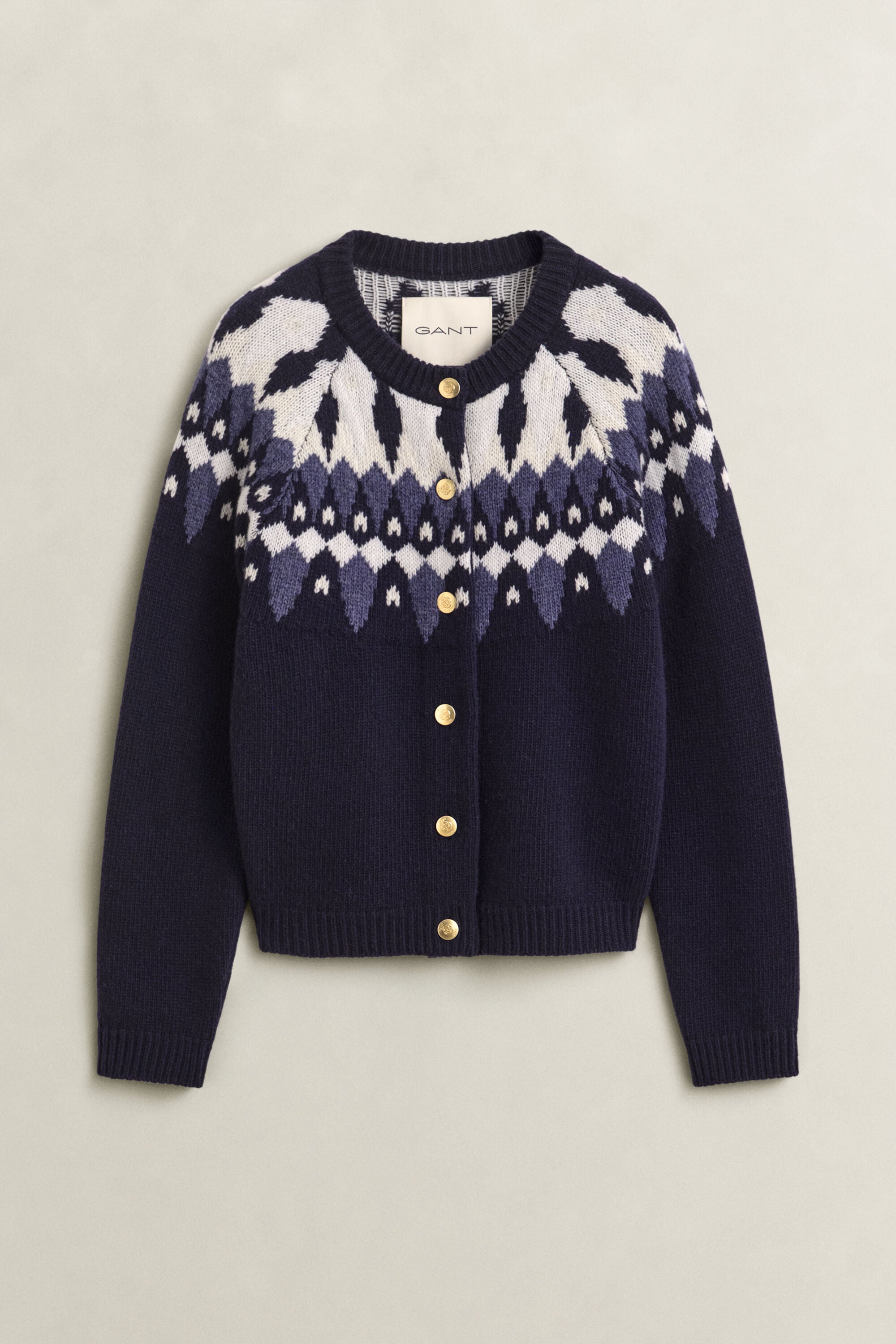 Wollen Fair Isle-vest