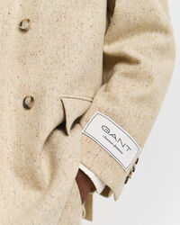 Veste de costume coupe décontractée à chevrons effet moucheté