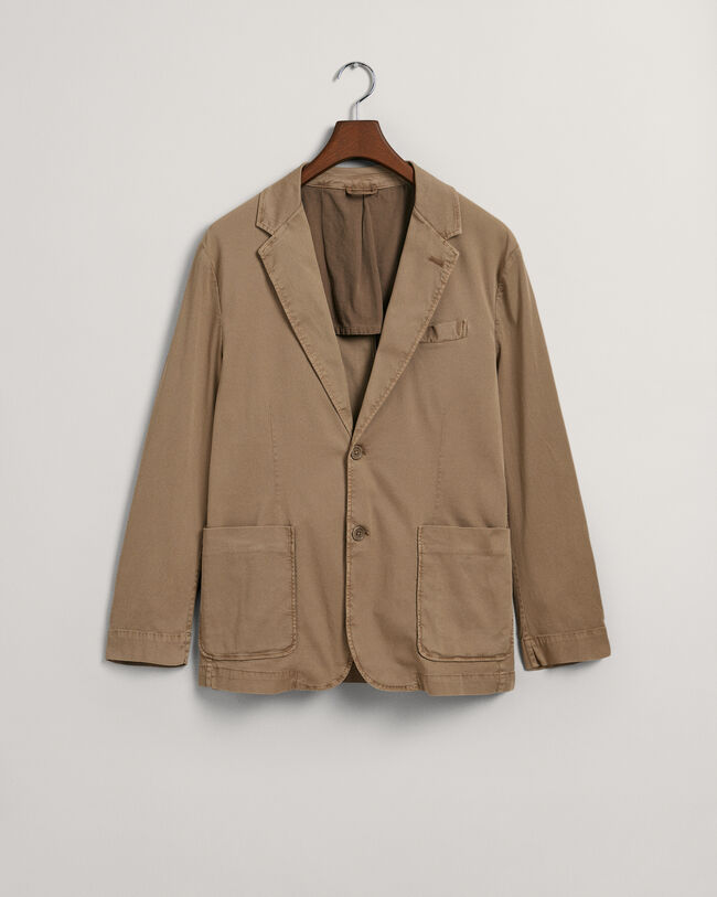 Veste blazer de costume en coton