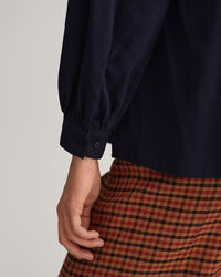 Chemisier à col droit