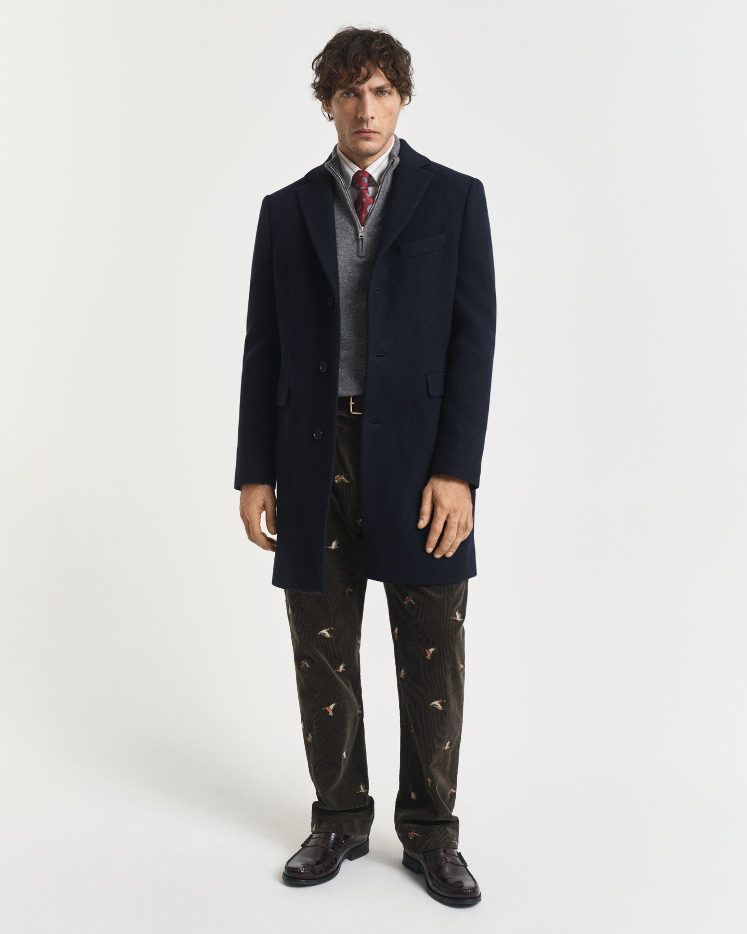 Manteau En Laine GANT Pour Femme - Taille M - Style Kimono - Neuf Sans étiquettes